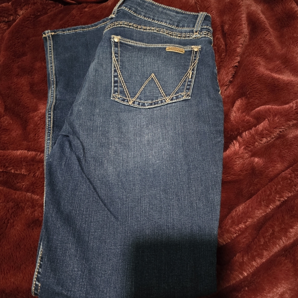 Old Navy Dark Blue Straight Leg Jeans